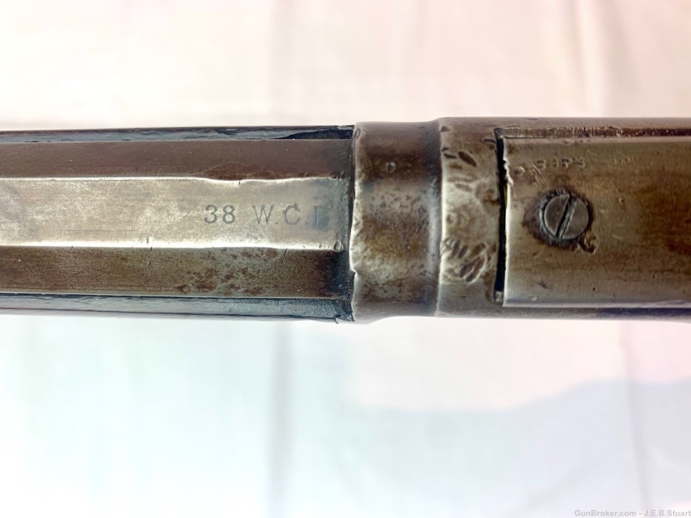 Antique Winchester Model 1873 Rifle Excellent Bore-img-33