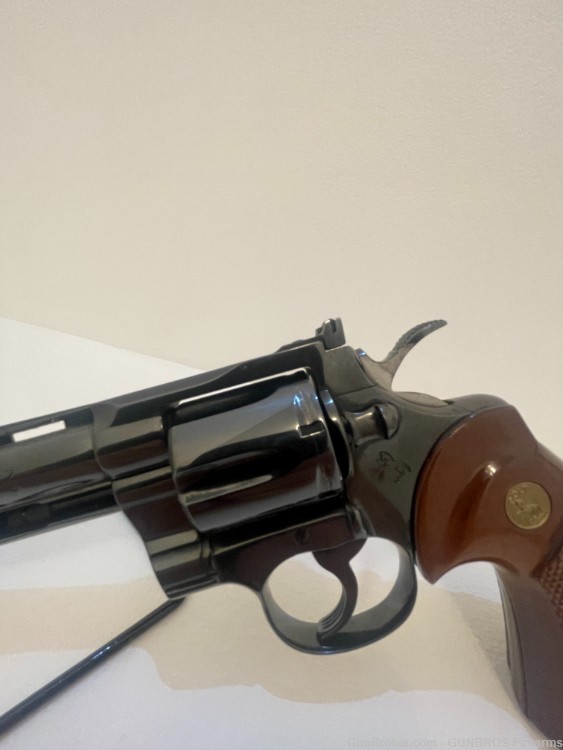 1978 Colt Python 6” Blued .357 Vintage, Excellent Condition-img-6