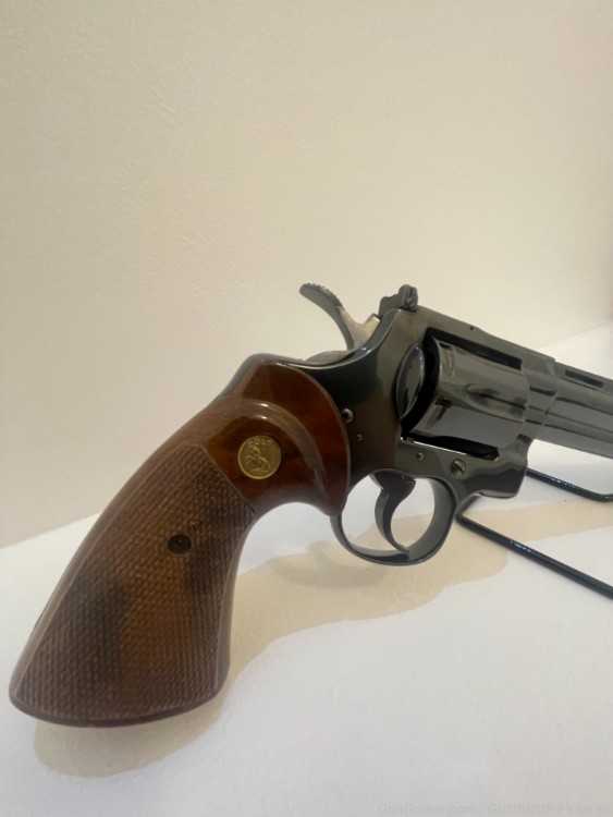 1978 Colt Python 6” Blued .357 Vintage, Excellent Condition-img-1