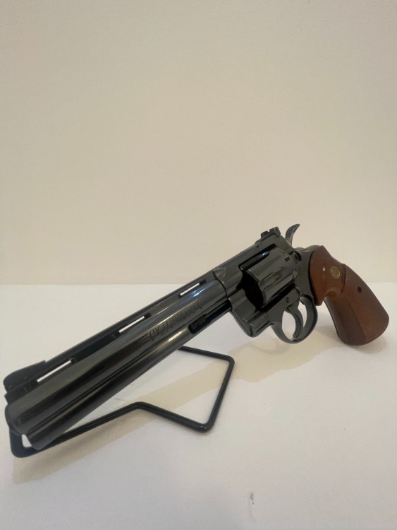 1978 Colt Python 6” Blued .357 Vintage, Excellent Condition-img-4