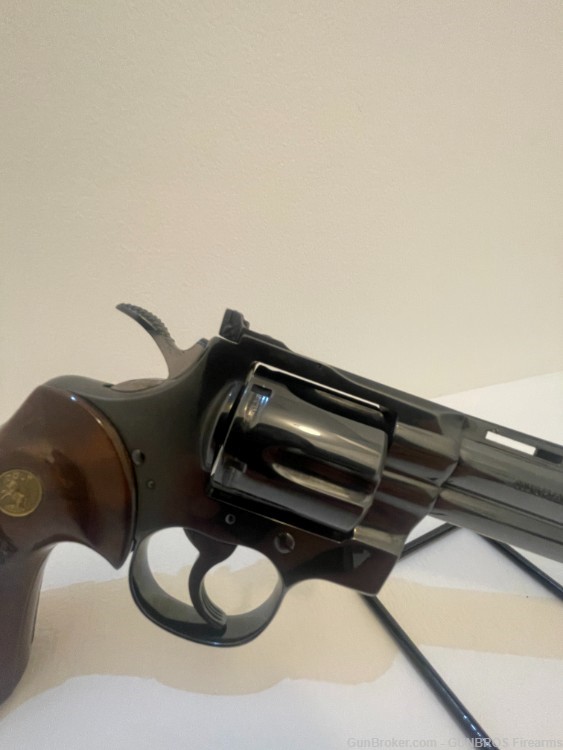 1978 Colt Python 6” Blued .357 Vintage, Excellent Condition-img-2