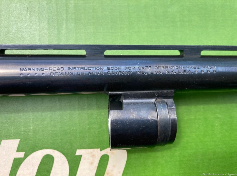Remington 11-87 12ga. blued vent rib, rem-choke , 25 1/2 “ w/mod. Tube -img-3