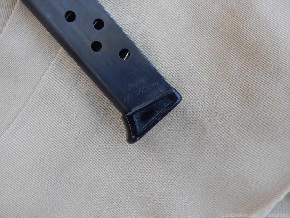 WALTHER PP MAGAZINE FACTORY ORIGINAL 7.65 mm ( 32 ACP ) EXCELLENT -img-14