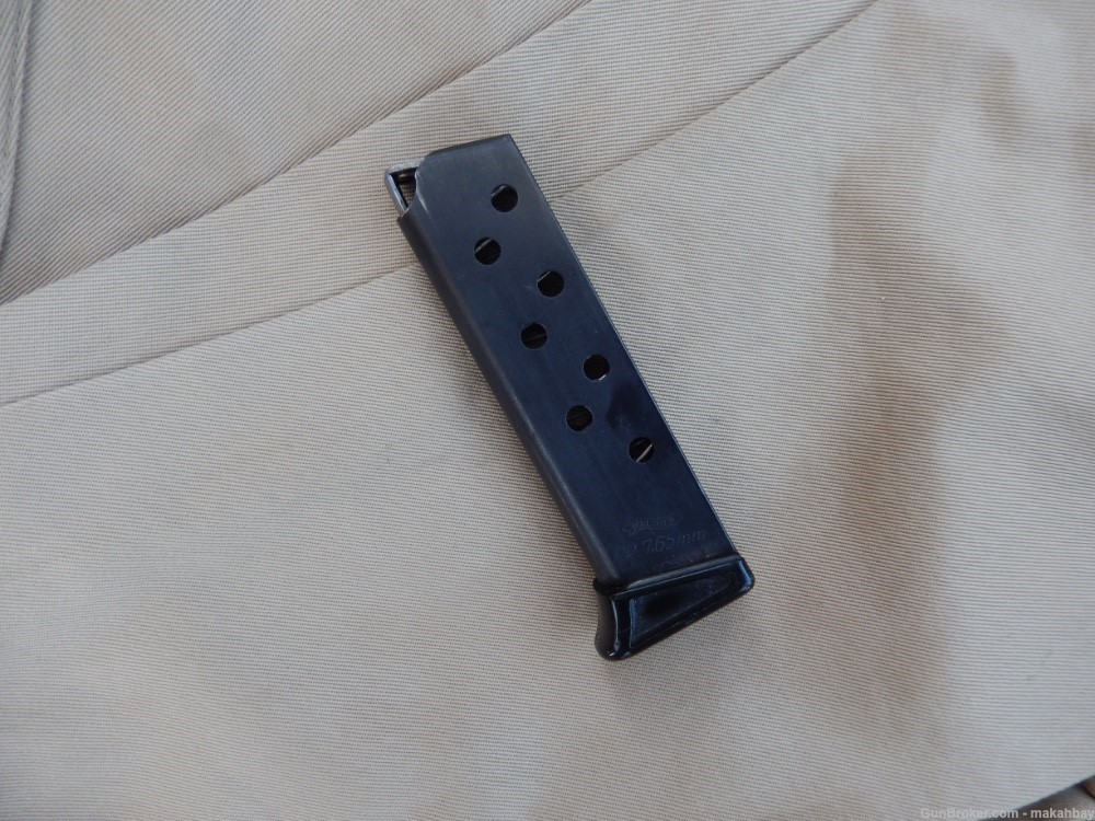 WALTHER PP MAGAZINE FACTORY ORIGINAL 7.65 mm ( 32 ACP ) EXCELLENT -img-1