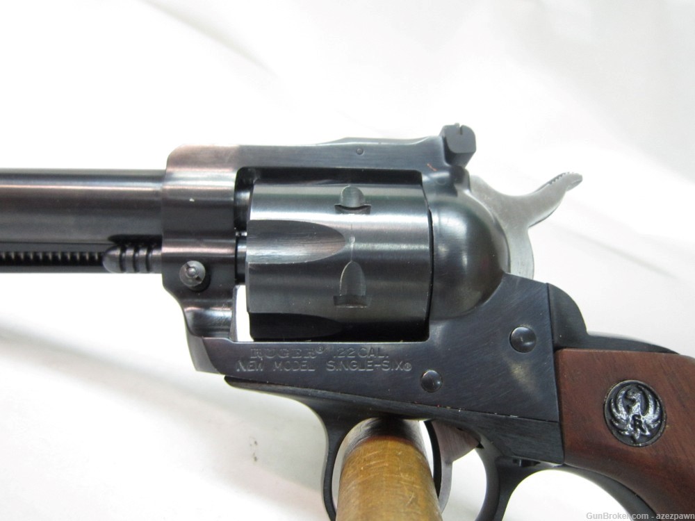 Ruger NM Single Six Pre-Warning Revolver in .22 WMR, Good to VG Cond.-img-15