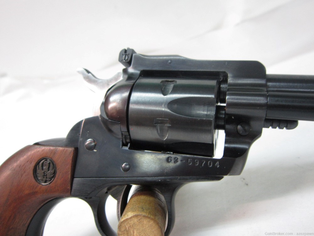 Ruger NM Single Six Pre-Warning Revolver in .22 WMR, Good to VG Cond.-img-5