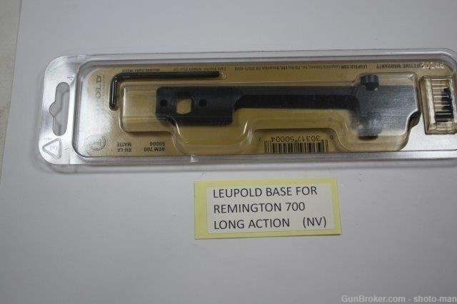 Leupold Base For Remington Model 700 Long Action-img-0