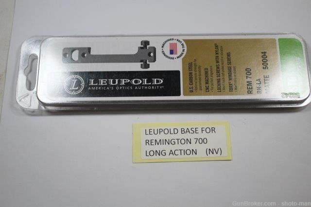 Leupold Base For Remington Model 700 Long Action-img-1
