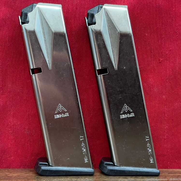 2 S&W Smith & Wesson 59 915 5900 Series 9mm 9x19 17 RD Magazines Mags Clips-img-7