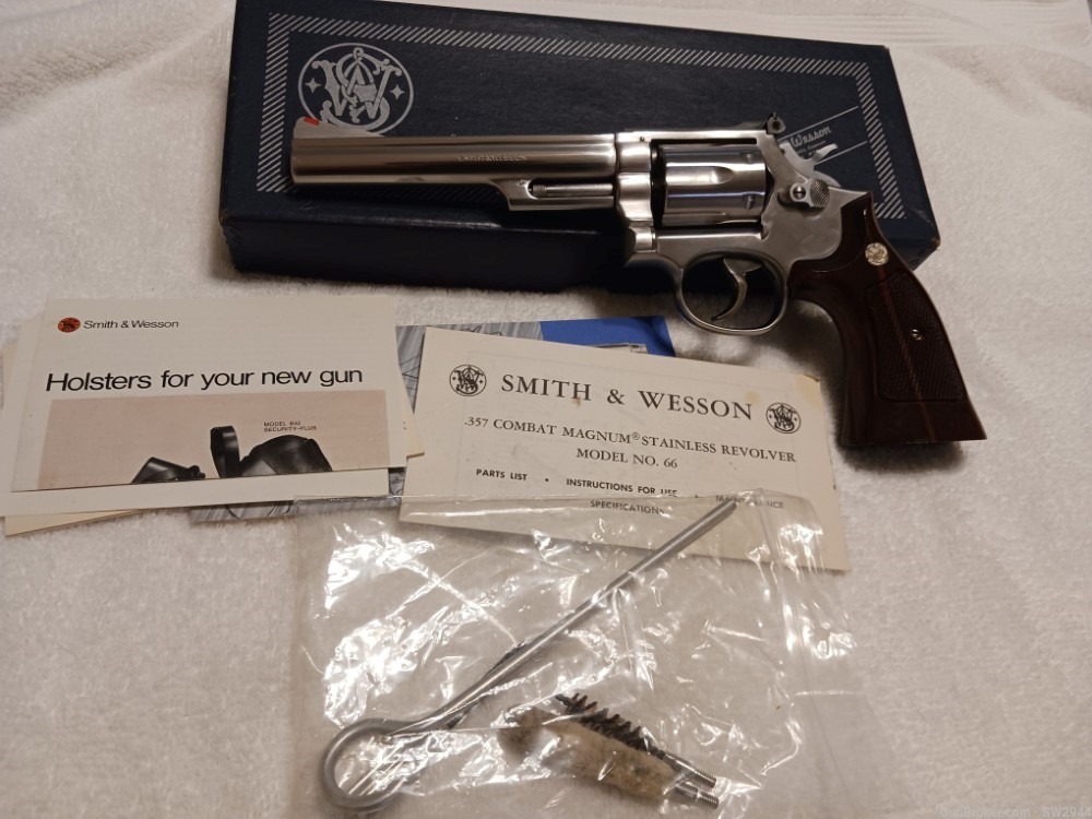 Smith&Wesson 66-1 .357 mag P&R  LNIB-img-1