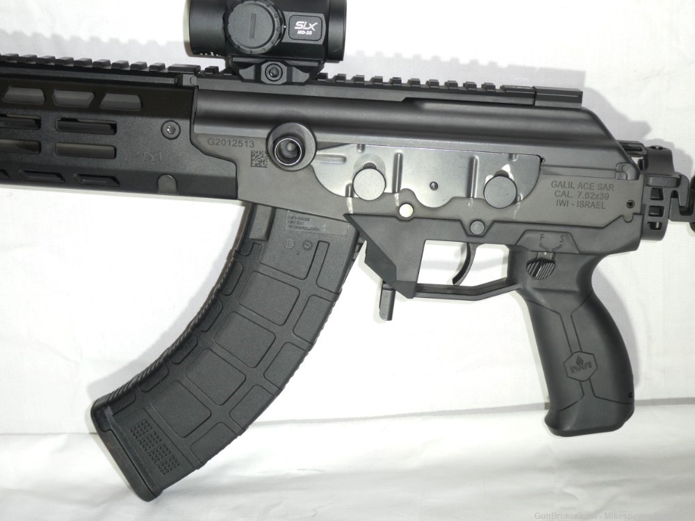 IWI Galil Ace Sar 7.62x39 Semi Auto Pistol w/Red Dot Sight & 1-(30 RD) Mag-img-7