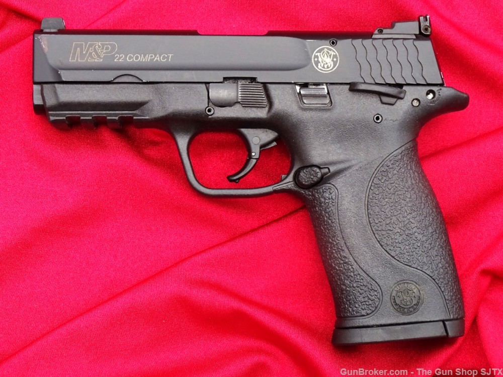 Smith & Wesson S&W M&P 22 Compact Pistol w/ Threaded Barrel-img-1