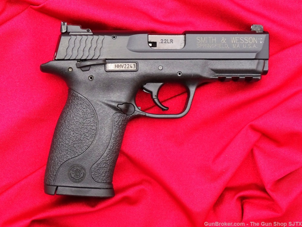 Smith & Wesson S&W M&P 22 Compact Pistol w/ Threaded Barrel FREE S/H-img-0