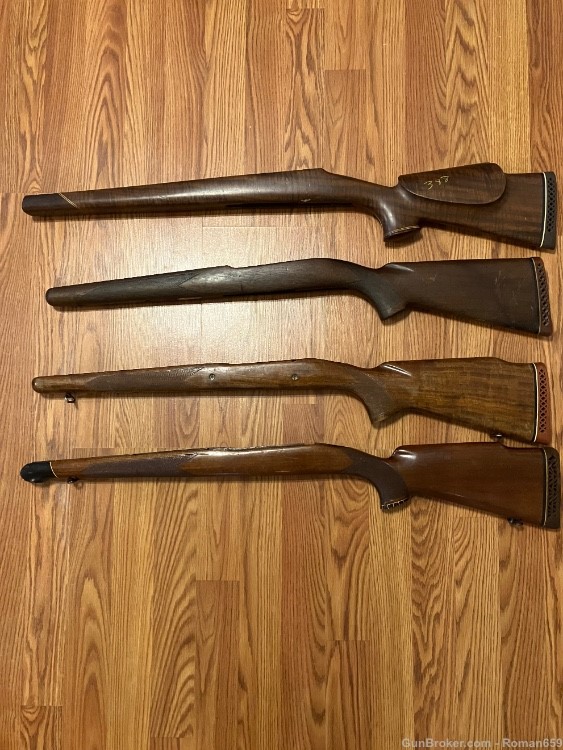 Pre 64 Winchester model 70 375 h&h or 300 h&h stocks-img-0
