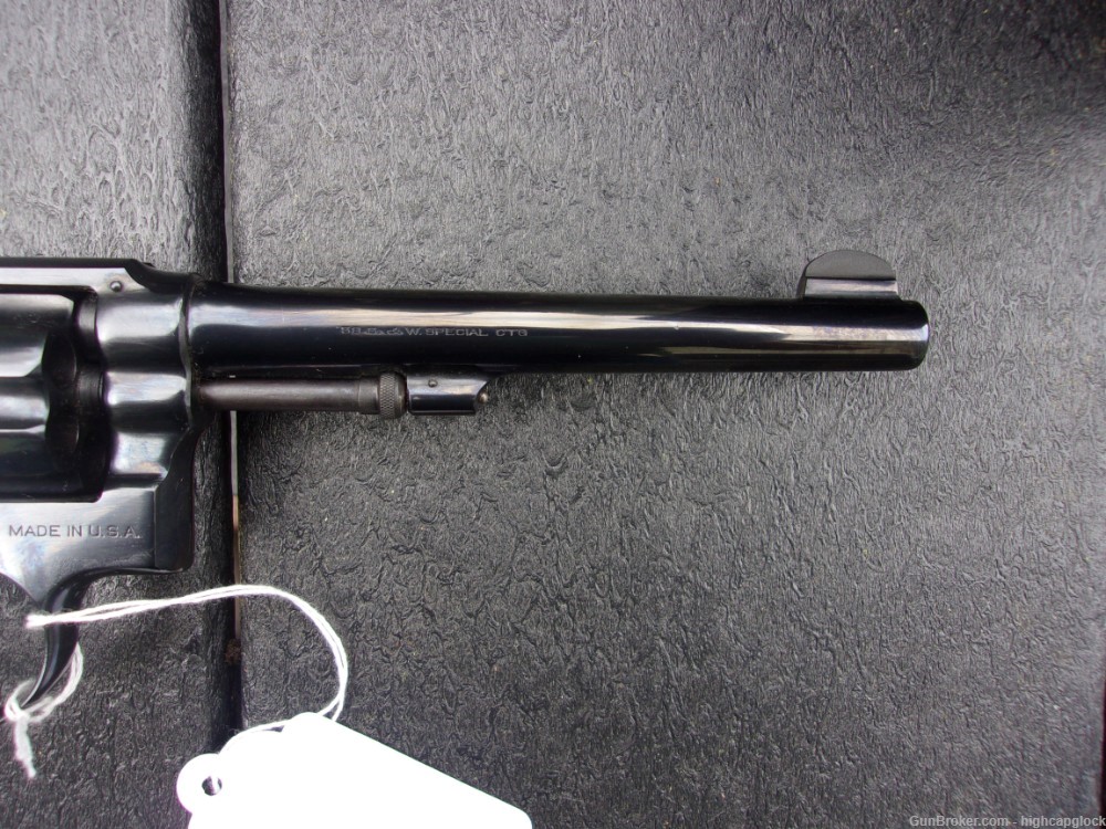 S&W Smith & Wesson M&P .38 Spcl 6" 5 Screw Pre Model 10 Revolver RE-BLUED-img-4