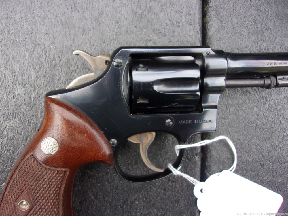 S&W Smith & Wesson M&P .38 Spcl 6" 5 Screw Pre Model 10 Revolver RE-BLUED-img-3