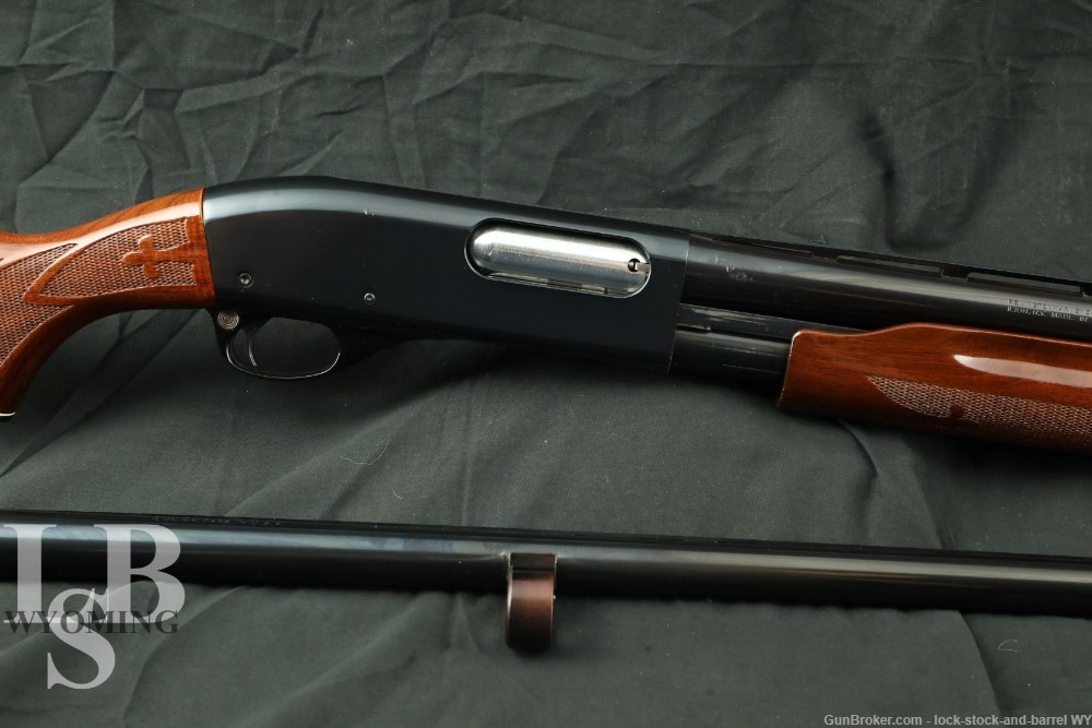 Remington Model 870 Wingmaster Magnum 12 GA 30" FULL 26" Skeet Pump Shotgun-img-0