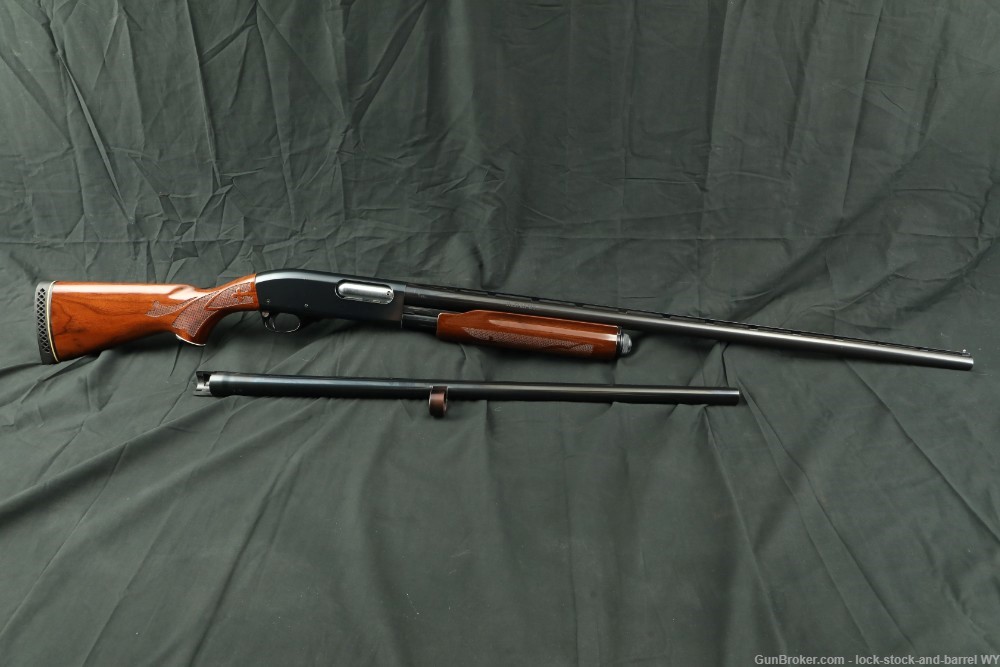 Remington Model 870 Wingmaster Magnum 12 GA 30" FULL 26" Skeet Pump Shotgun-img-2