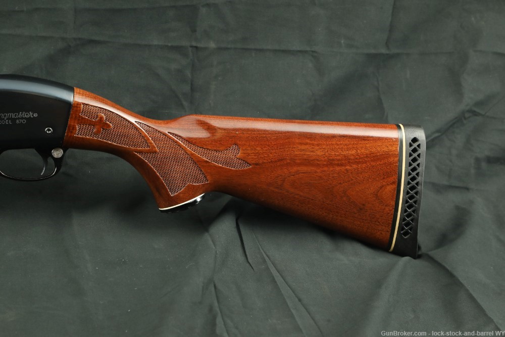 Remington Model 870 Wingmaster Magnum 12 GA 30" FULL 26" Skeet Pump Shotgun-img-12