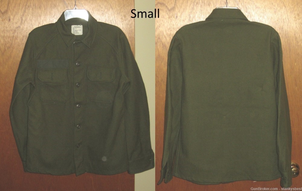 US Army wool field shirt XS and SM-img-0