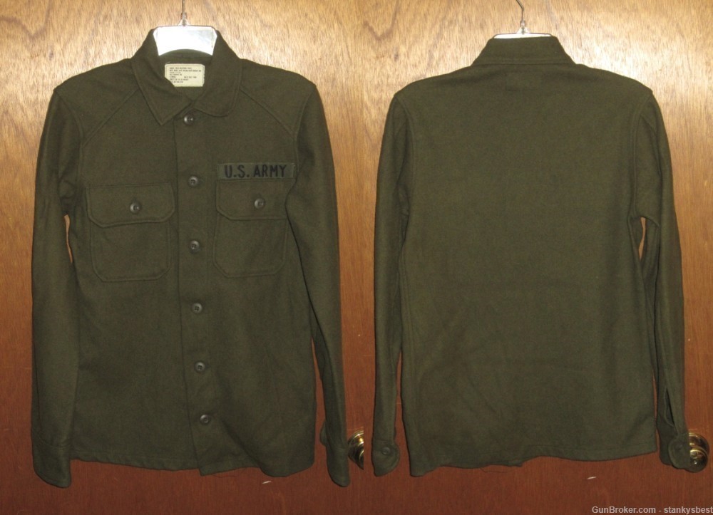 US Army wool field shirt XS and SM-img-2