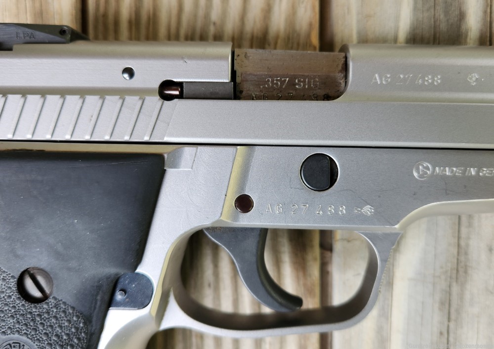 Ultra Rare Sig Sauer P229S Sport 357 Sig Stainless Compensated -img-28