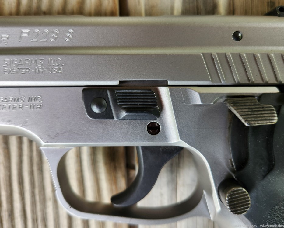 Ultra Rare Sig Sauer P229S Sport 357 Sig Stainless Compensated -img-22