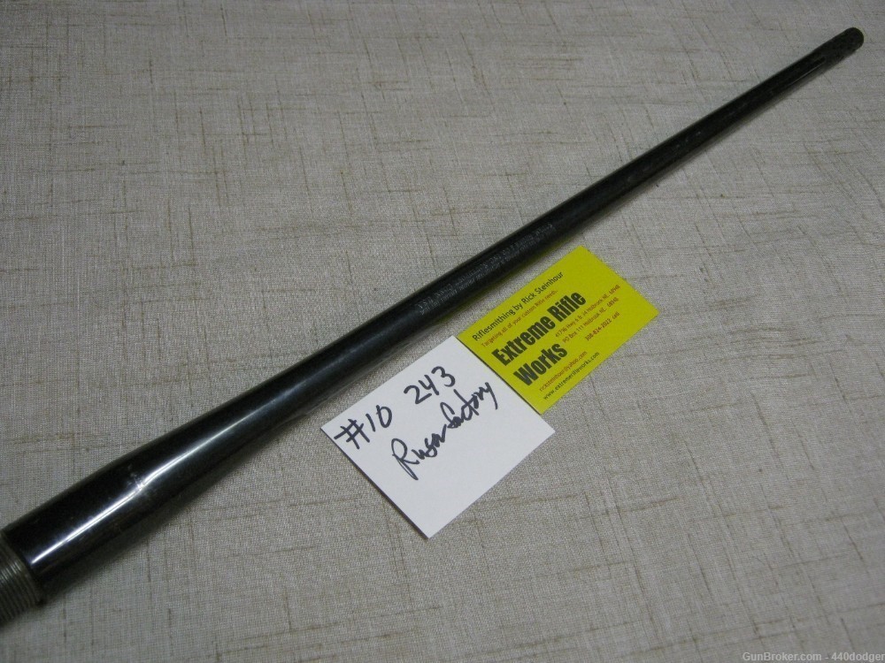 Ruger 77 Rifle  barrel 243 Win. with brake-img-0
