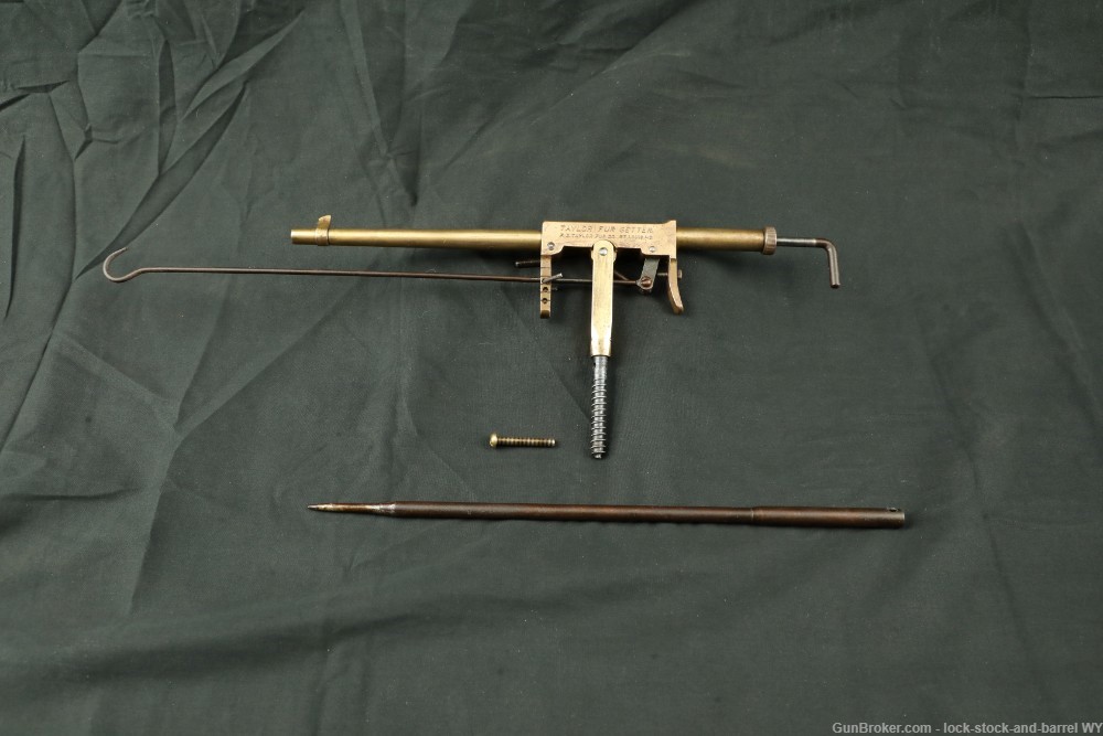 R. C. Taylor Fur Getter .22 Long Rifle LR Single Shot Trap Gun, 1920s C&R-img-6
