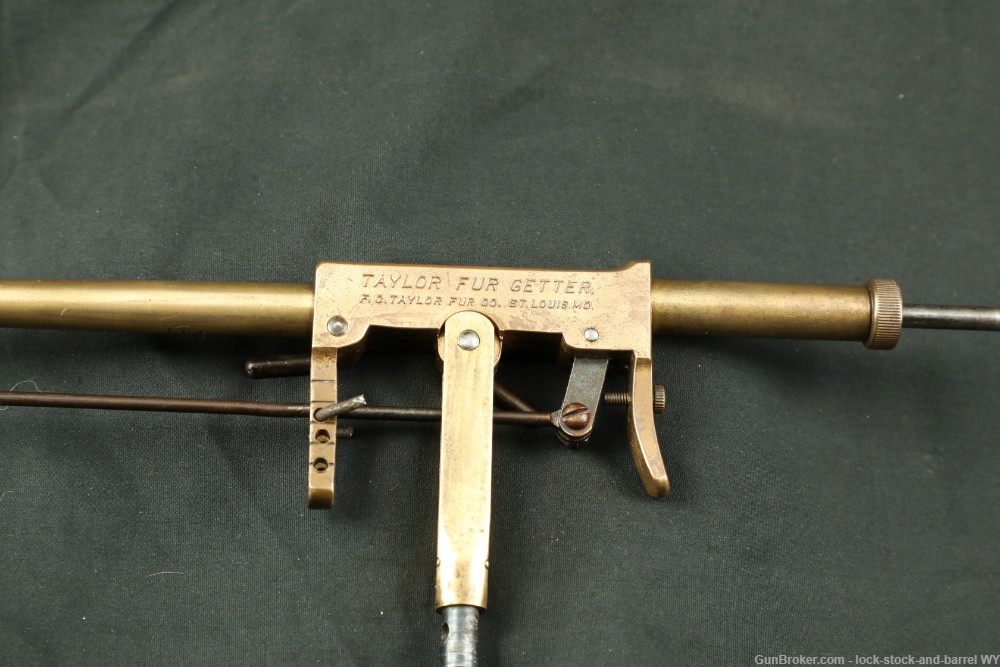 R. C. Taylor Fur Getter .22 Long Rifle LR Single Shot Trap Gun, 1920s C&R-img-8