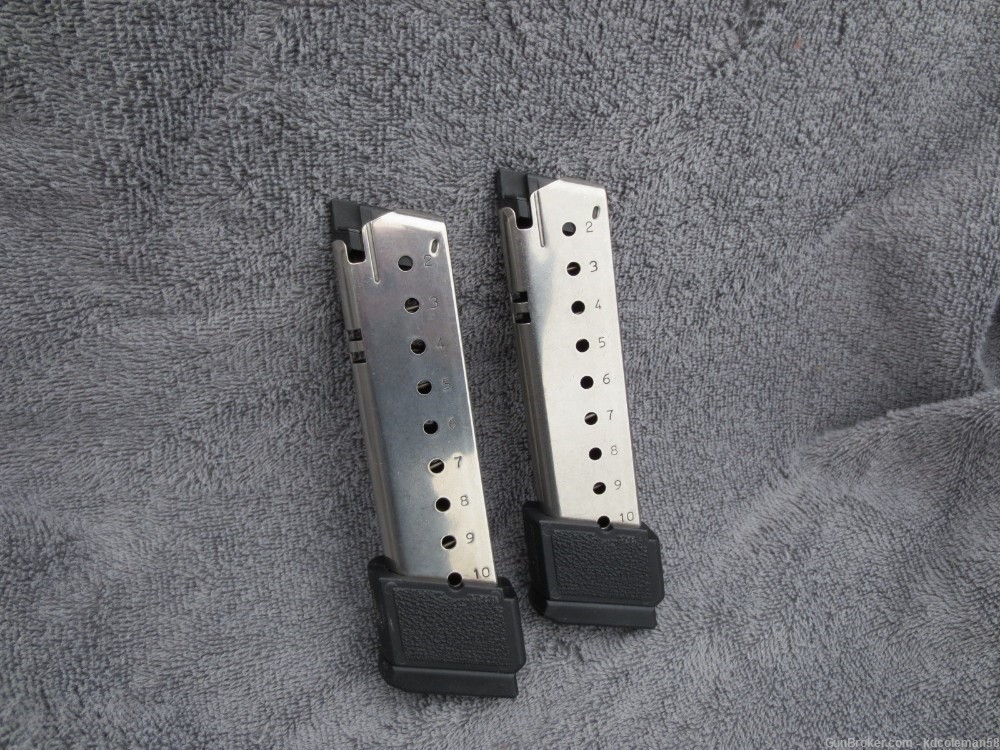 P220 Sig 220 Lot of 2 like-new factory Sig220 10-round 45acp mags-img-1