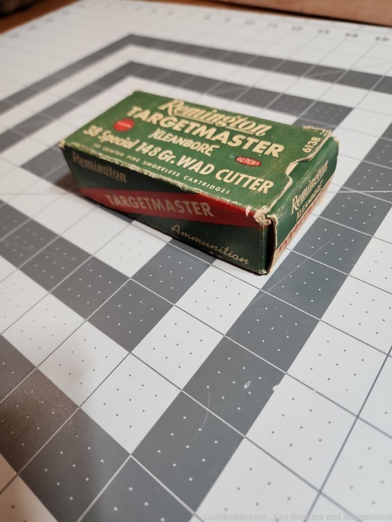 Remington 38 Special TargetMaster Box, 50ct Reload Wadcutters-img-1
