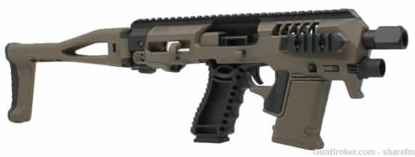 Micro Roni Gen4X CAA Industries Conversion Kit For Glock Gen 3,4,5 - Green-img-0