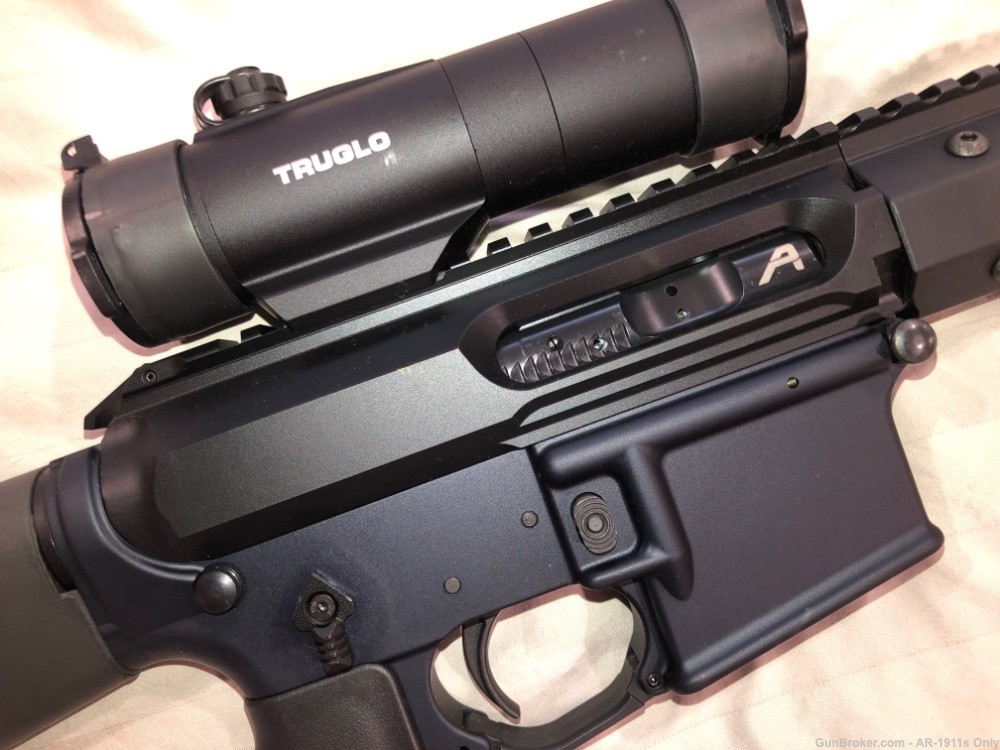 AR15 16" Odin Ultralite Stainless barrel, Truglo red dot, left side charge-img-6