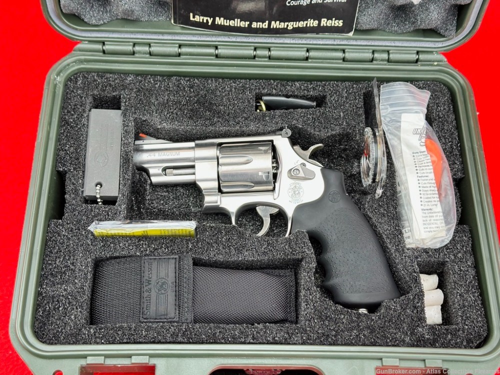S&W 629 "Trail Boss" 3" 44 Mag *EMERGENCY SURVIVAL KIT / FACTORY PORTED*-img-22