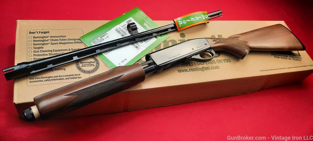 Remington 870 Wingmaster .410 with 25" vent rib fixed Modified barrel NOS!-img-0