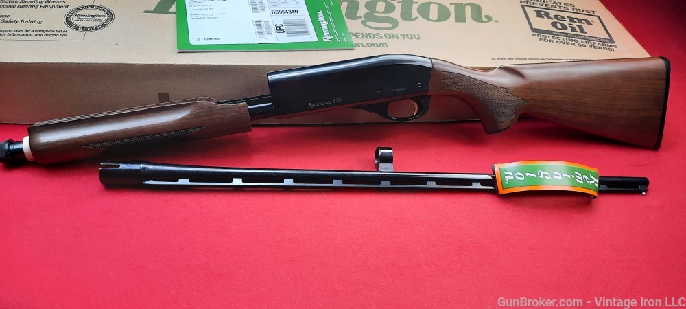 Remington 870 Wingmaster .410 with 25" vent rib fixed Modified barrel NOS!-img-8