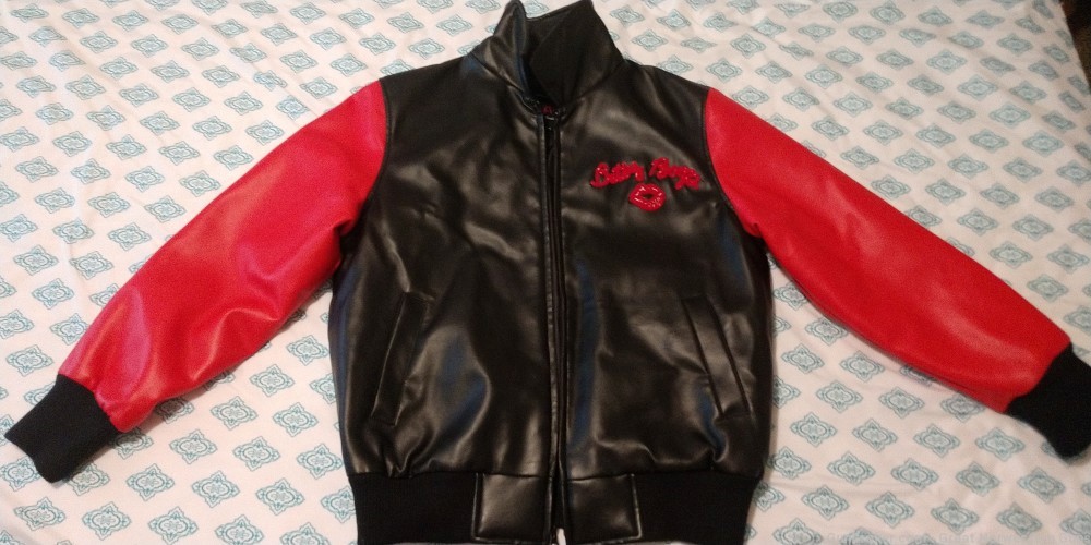 VERY collectible "leather" Betty Boop jacket size M shipping FREE w/buy now-img-1