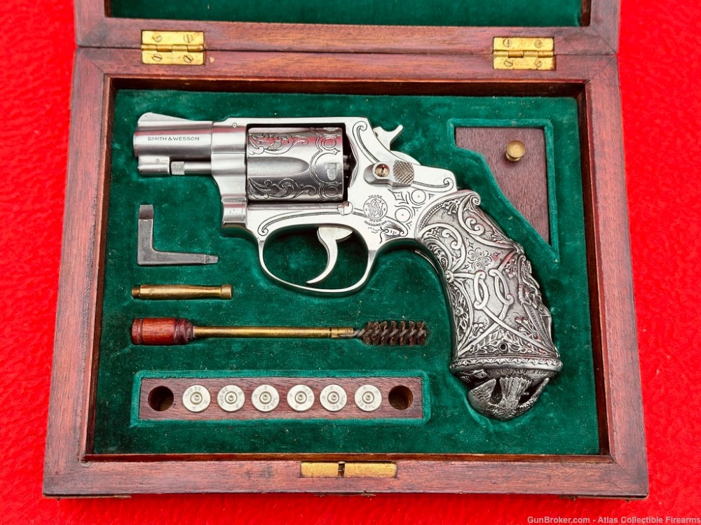 EXQUISITE 1970 Smith & Wesson 60 No Dash 2" *HAND ENGRAVED & TIFFANY GRIPS*-img-28