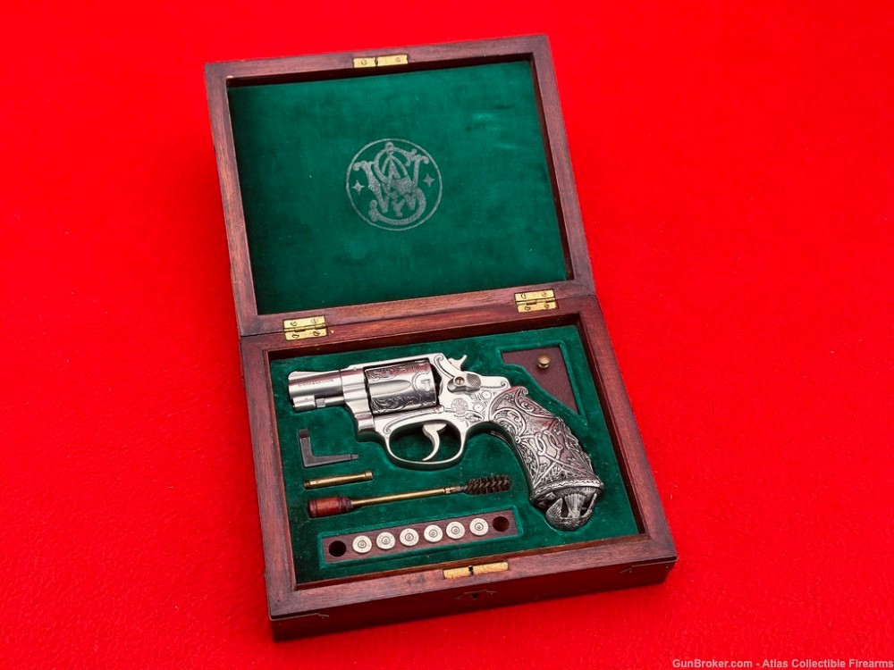 EXQUISITE 1970 Smith & Wesson 60 No Dash 2" *HAND ENGRAVED & TIFFANY GRIPS*-img-30
