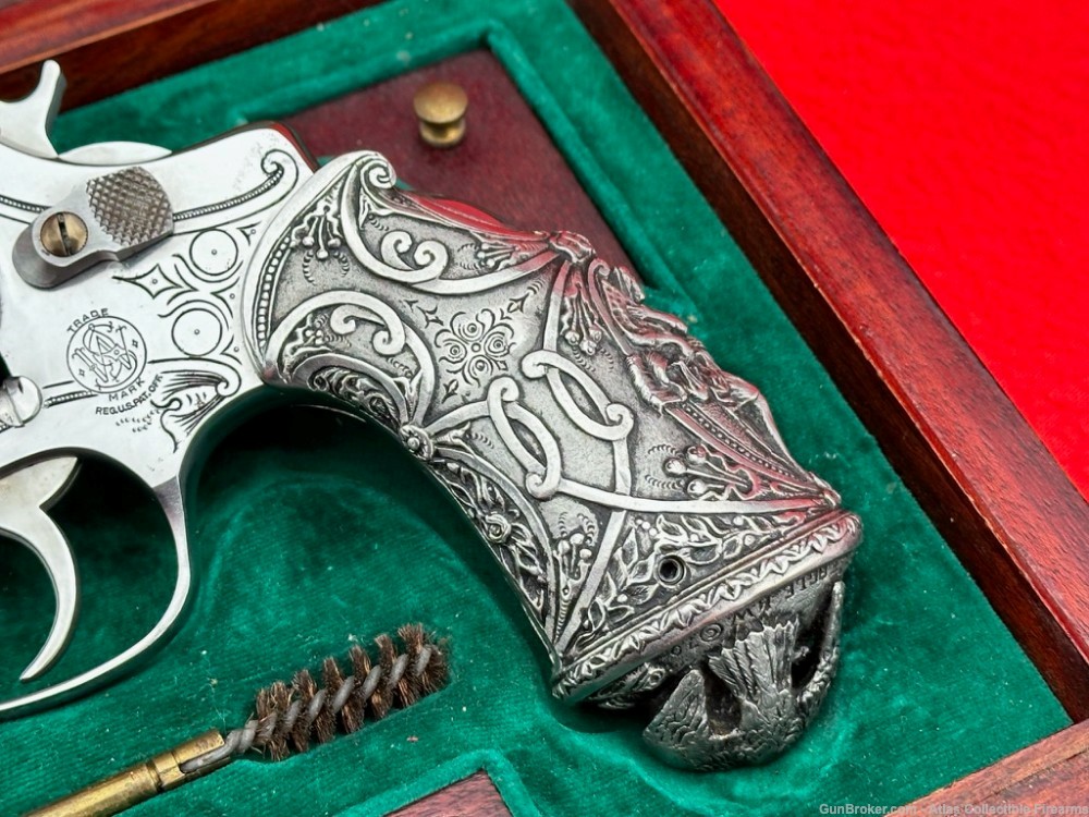 EXQUISITE 1970 Smith & Wesson 60 No Dash 2" *HAND ENGRAVED & TIFFANY GRIPS*-img-5