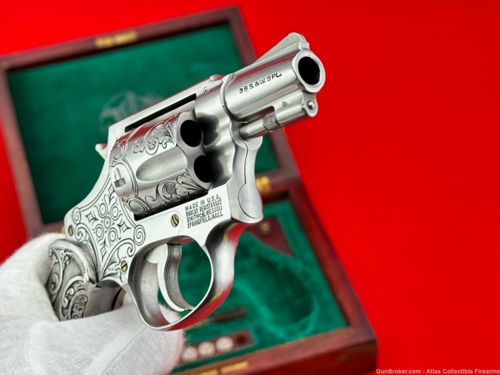 EXQUISITE 1970 Smith & Wesson 60 No Dash 2" *HAND ENGRAVED & TIFFANY GRIPS*-img-17