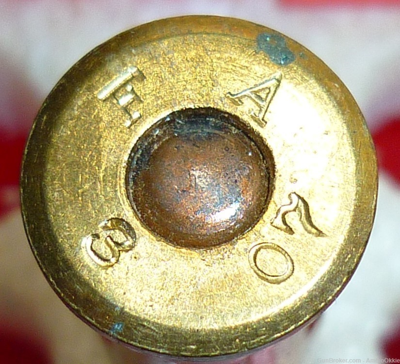 1rd - 1907 - .30-40 Krag - ORIGINAL AMMO - FRANKFORD ARSENAL - 30 USA m1898-img-0