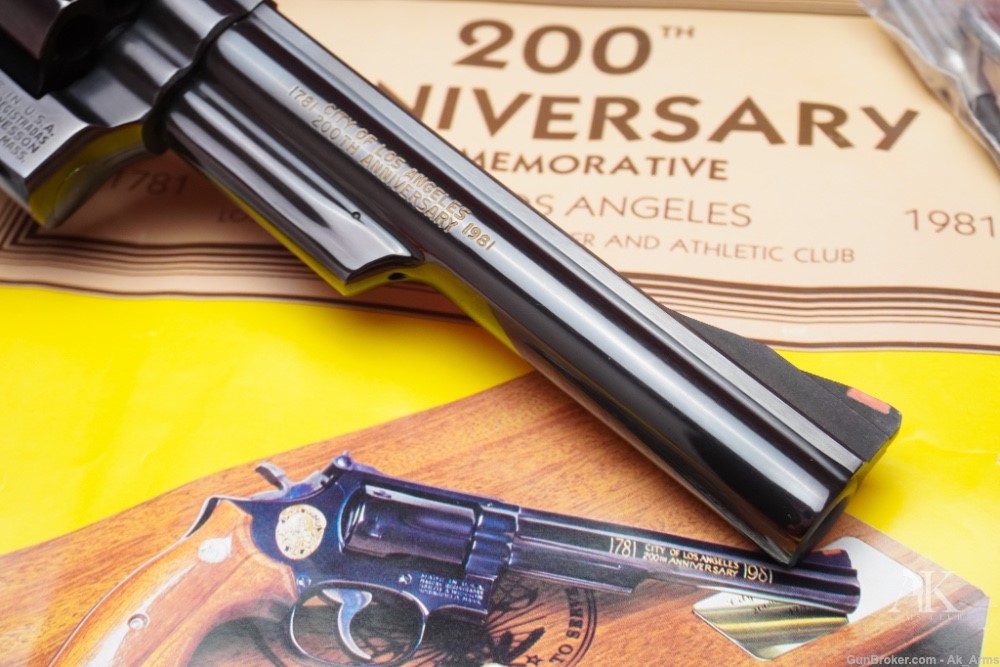 RARE Smith & Wesson 19-4 .357 Mag Engraved *CITY OF LA 200TH ANNIVERSARY*-img-5