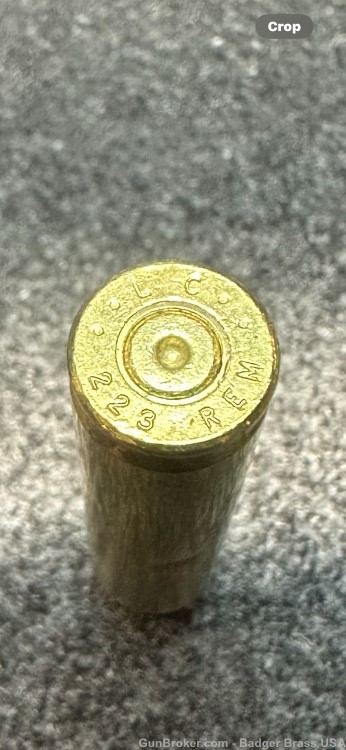 .223 Rem Brass,1000 Once Fired Lake City,Washed,Annealed,Matching Headstamp-img-2