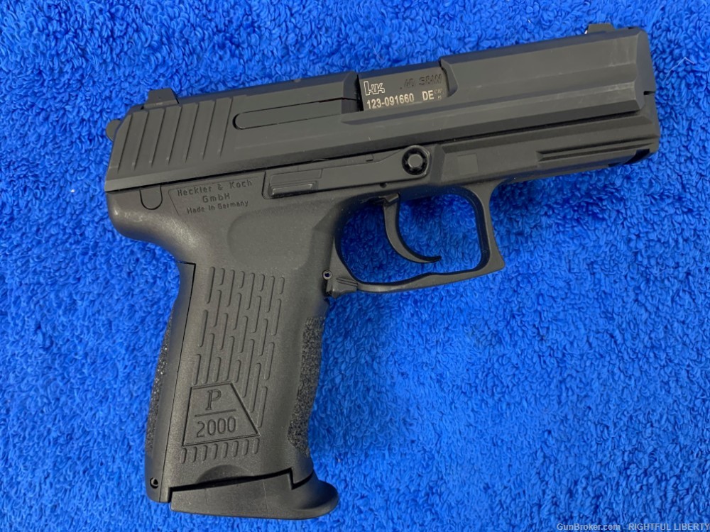 Used H&K P2000 Handgun .40 S&W  $500 Nice and No Reserve -img-1