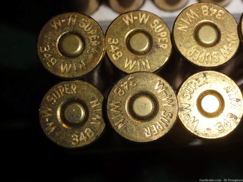 40 Rnds Ammo by Old West Scrounger for .348 Winchester, 200 gr FNSP-img-2