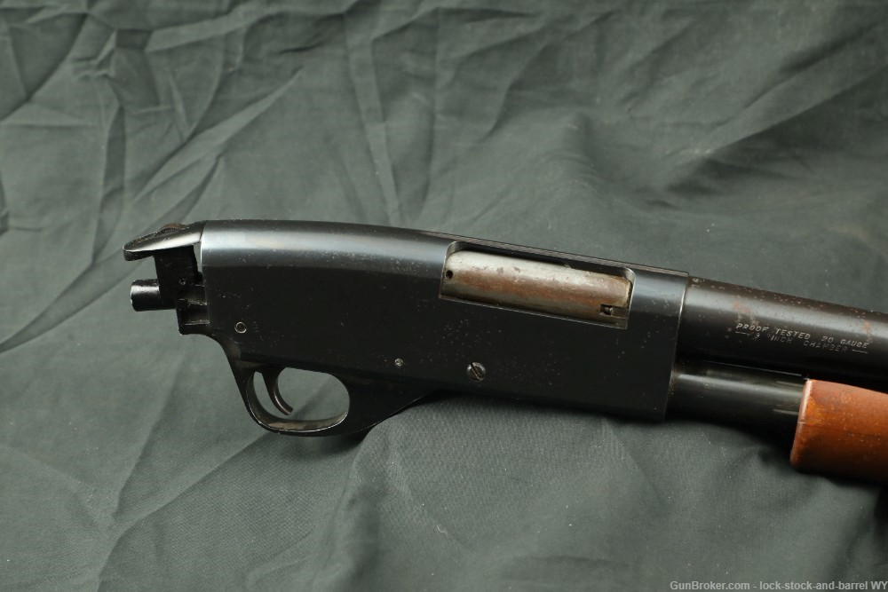 Springfield Model 67 Series C 20 GA 18.75” Pump Action Shotgun C&R-img-2