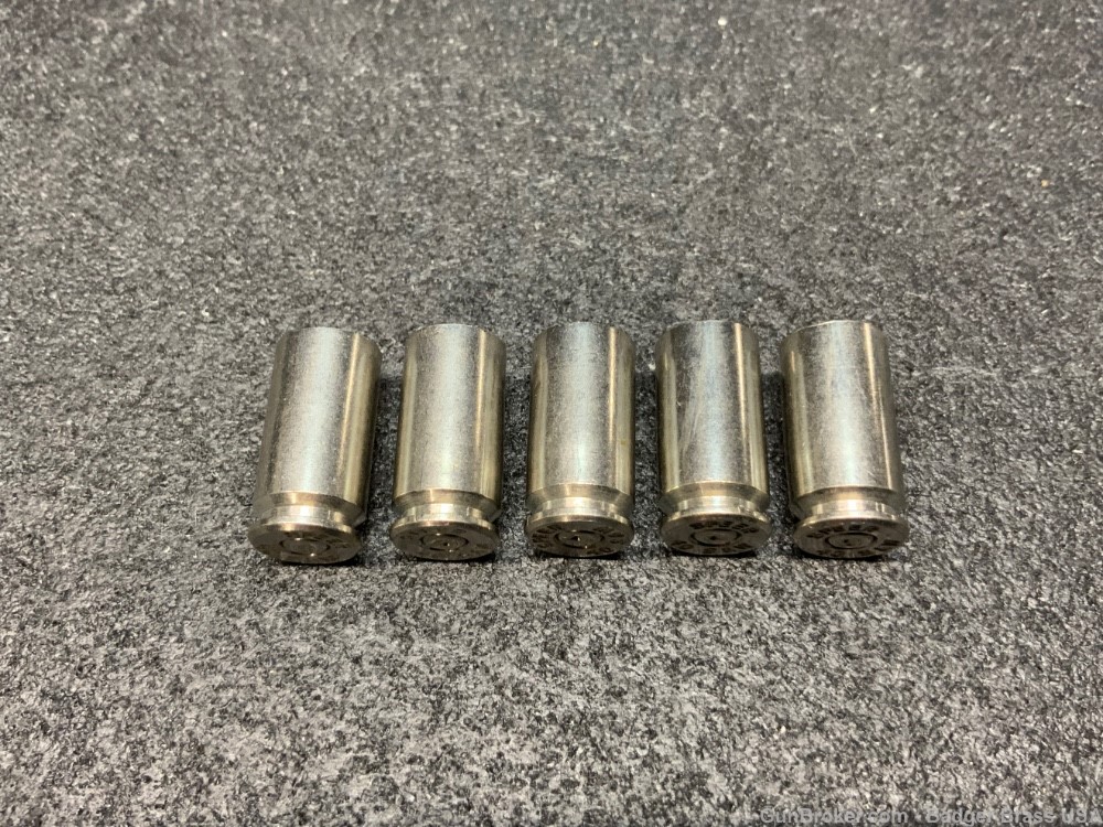 40S&W Brass,1000 OnceFired,Polished/Washed,Matching Nickel Speer Head-stamp-img-7