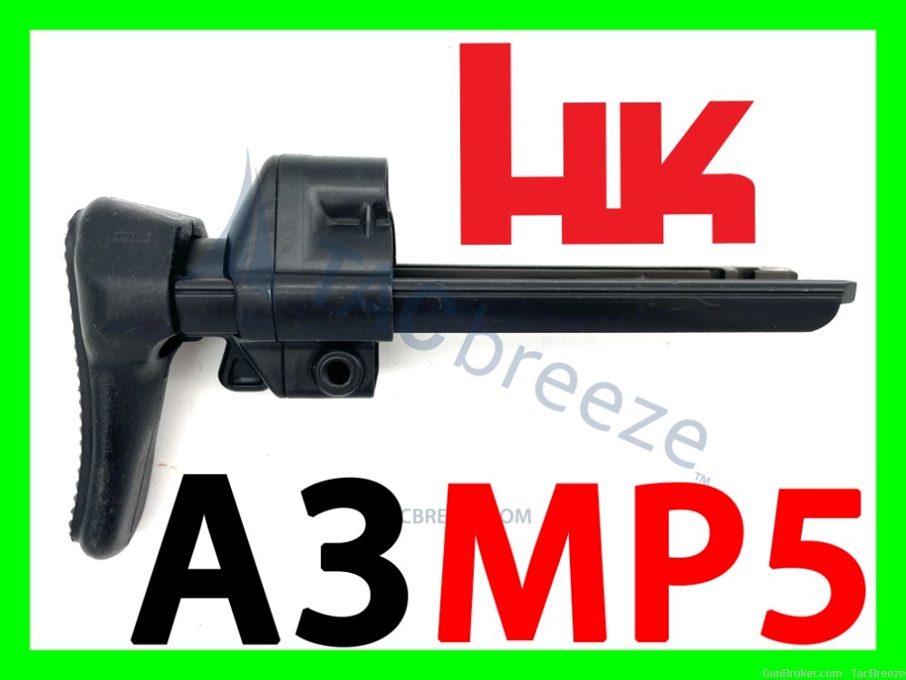 HK MP5 STOCK COLLAPSIBLE SP5 MP5 AP5 SP5 PTR9 SEMI HK Retractable STOCK-img-0